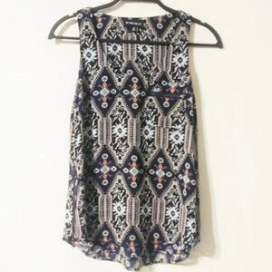 My Michelle Print‎ Tank Top Blouse